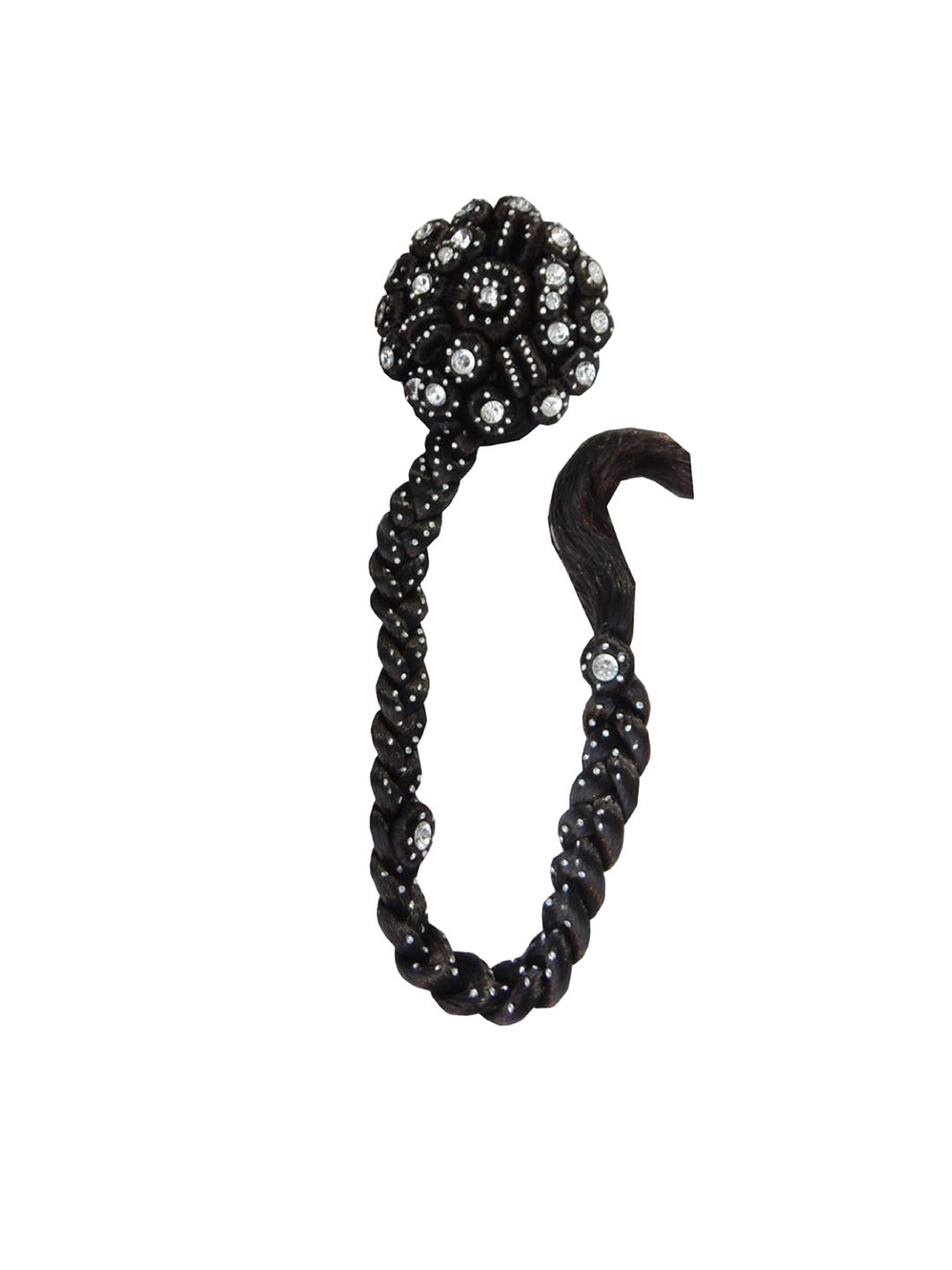 

HAVEREAM Halo Bun Straight Hair Extension - Black