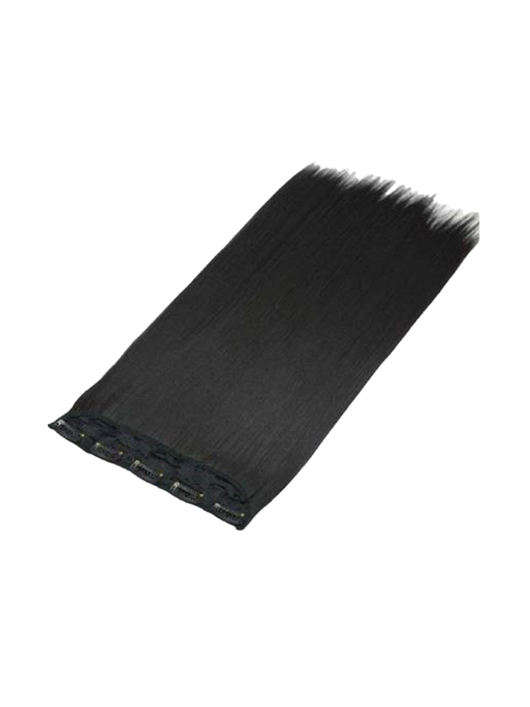 

ABRISH Clip In Locks Straight Hair Extension - Black - 24 Inch