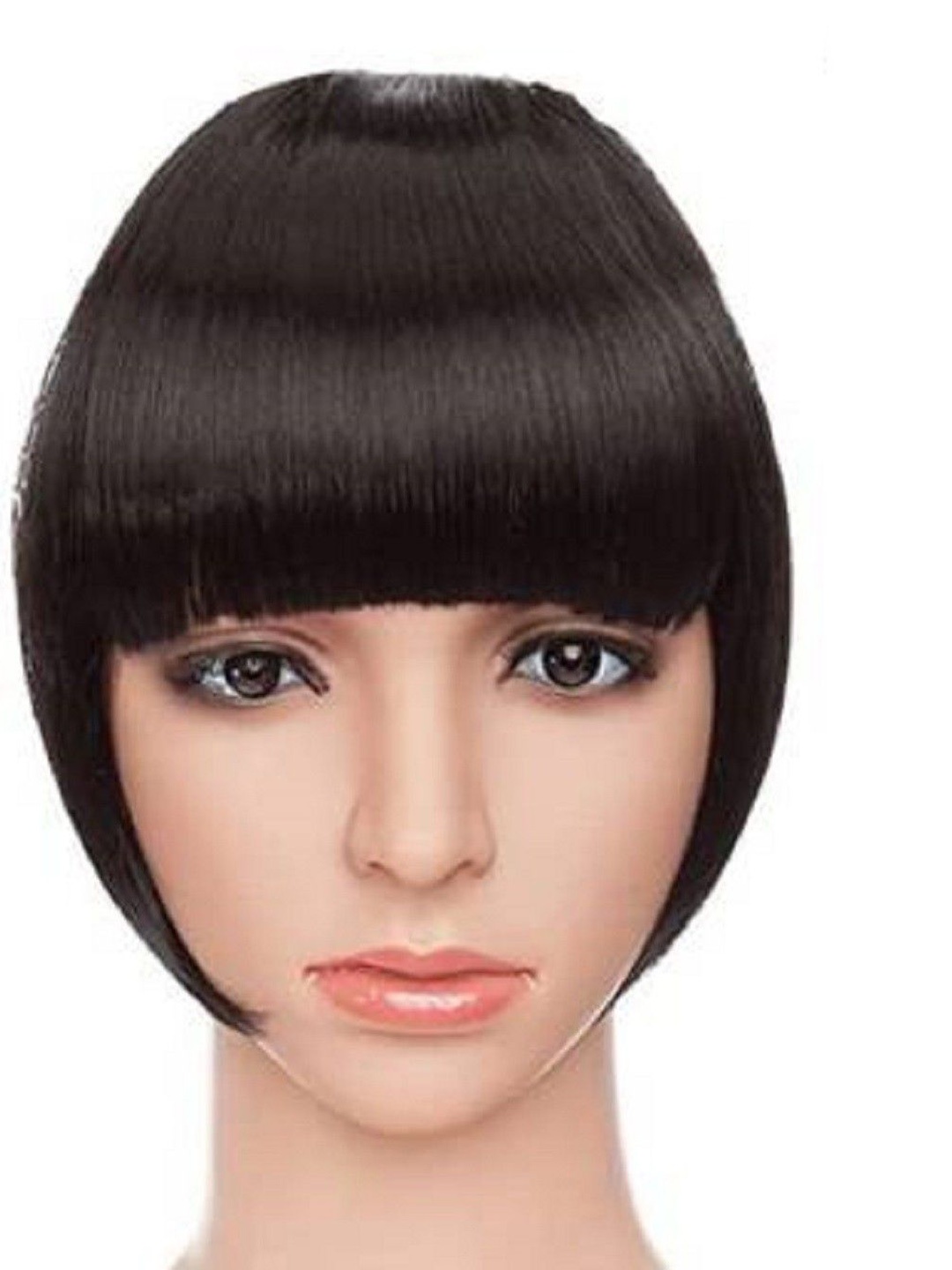 

HAVEREAM Halo Toupee Straight Hair Extension - Brown - 8 Inch