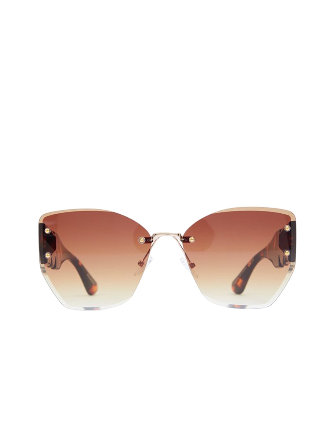 

ALDO Women Butterfly Sunglasses, Brown