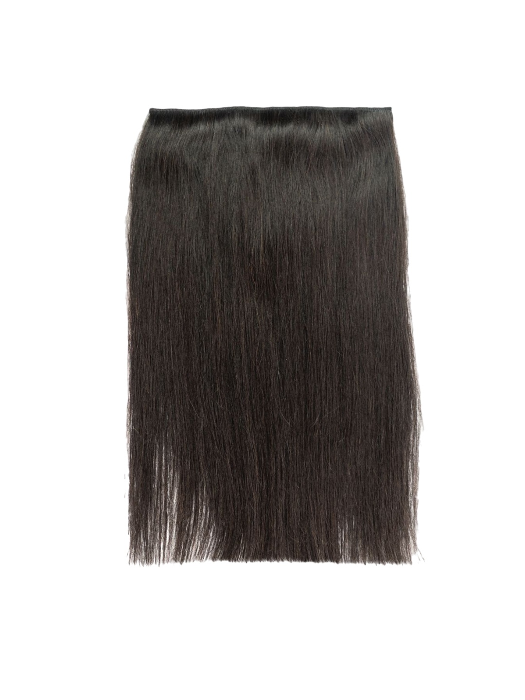 

GEMERIA HAIR Clip-In Straight Locks Hair Extension - Natural Black Brown