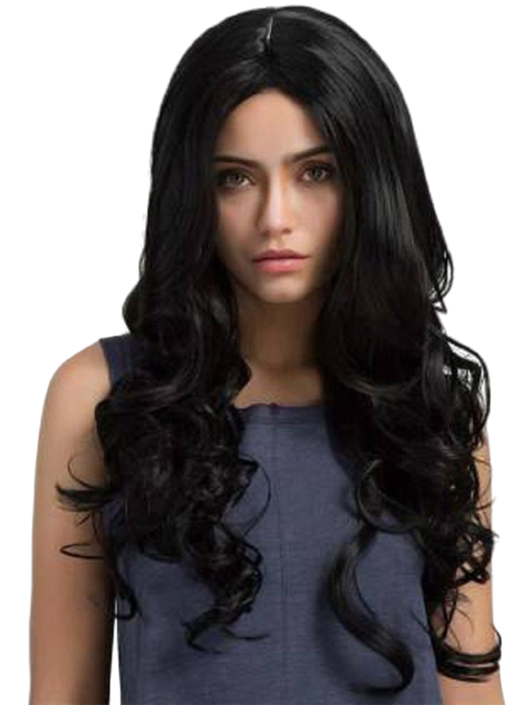 

HAVEREAM Curly Hair Wig Extension - Natural Black