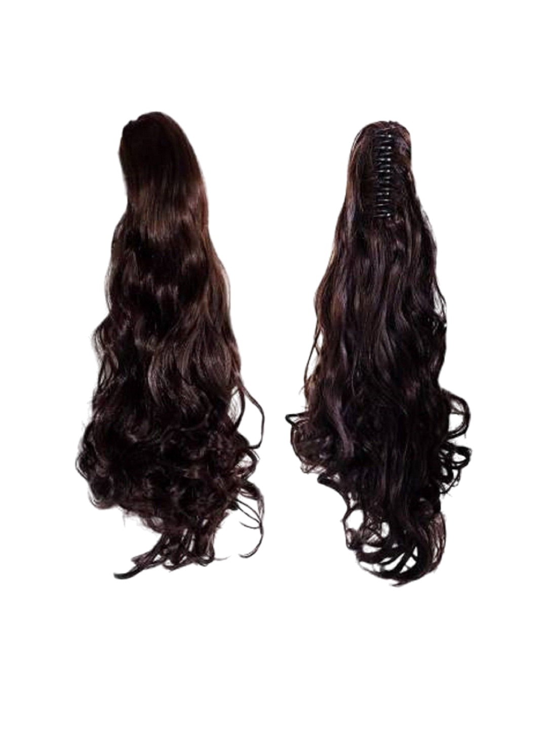 

HAVEREAM Clip-In Waterproof Wavy Ponytail Hair Extension - Black - 24 Inch