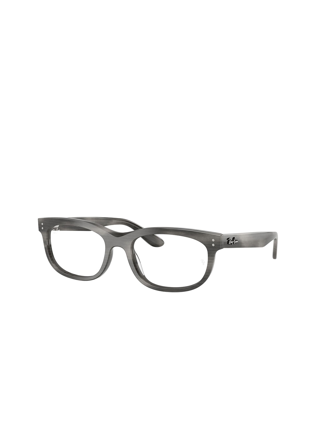 

Ray-Ban Unisex Full Rim Rectangle Frames, Grey