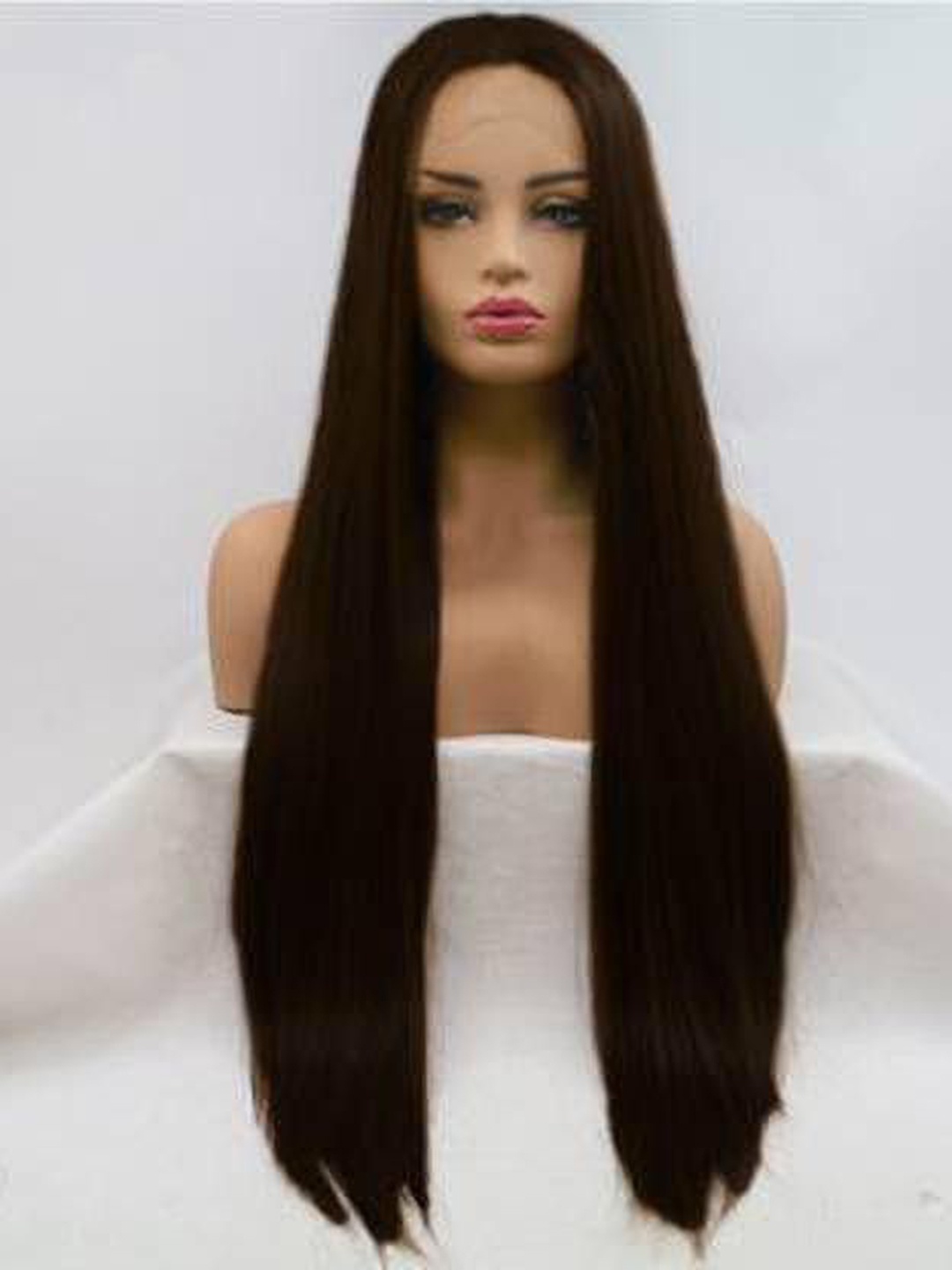 

HAVEREAM Clip-In Straight Locks Hair Extension - Brown - 9 Inch