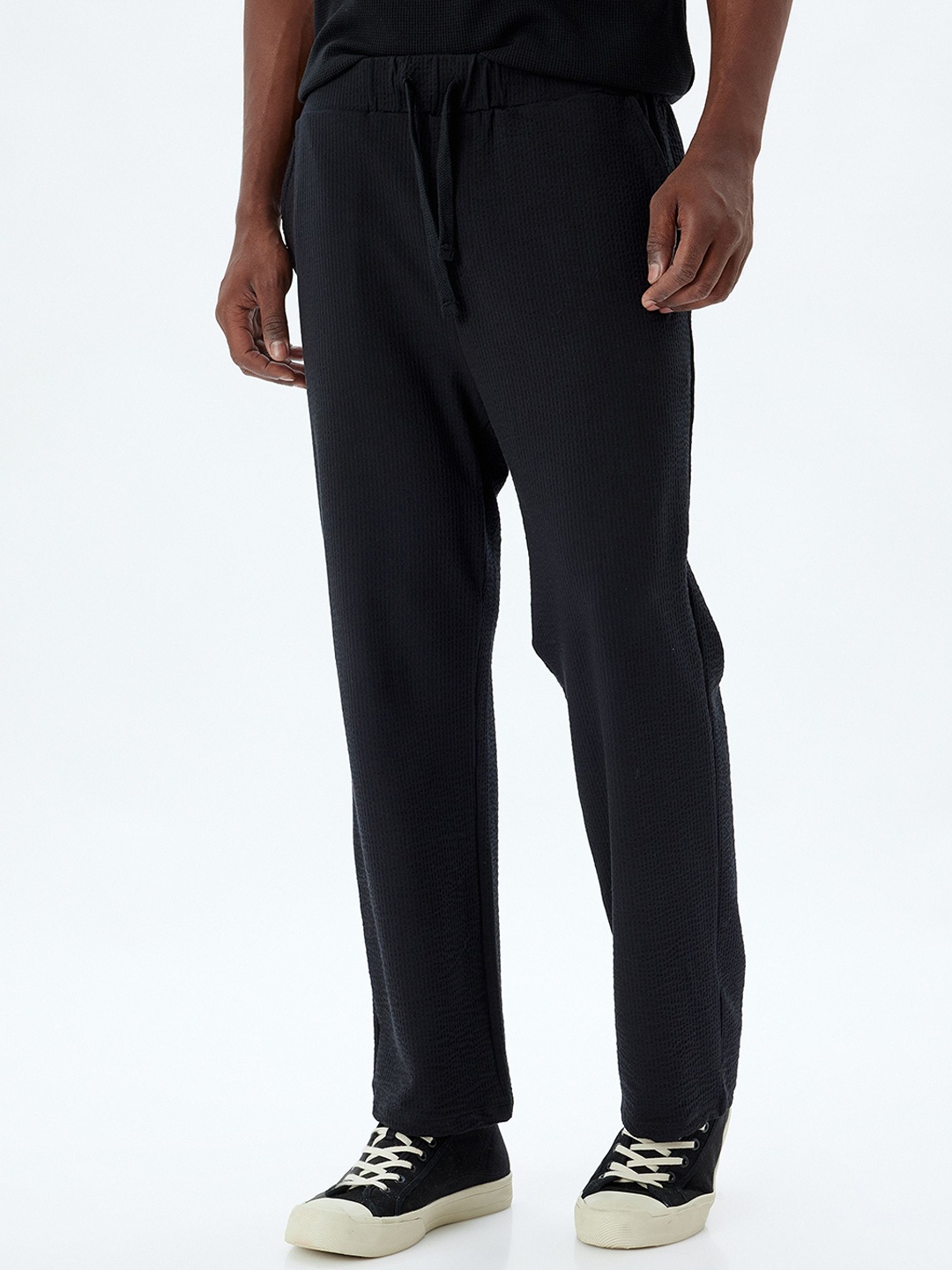 

Koton Men Regular Fit Track Pants, Black