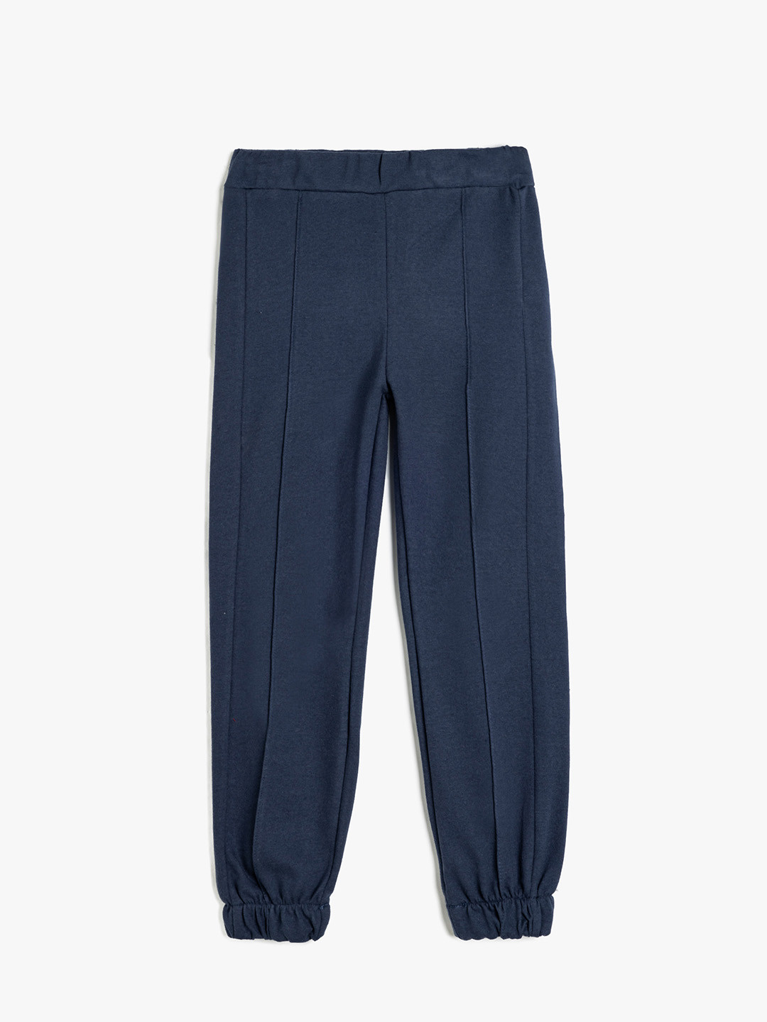 

Koton Girls Solid Regular Fit Cotton Joggers, Navy blue