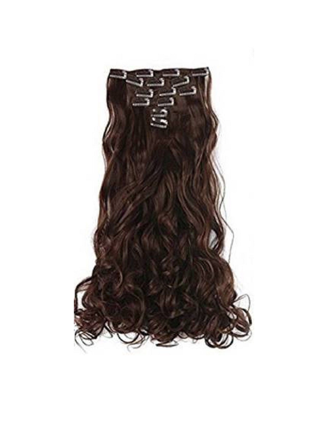 

HAVEREAM Curly Tape In Locks Hair Extension - Brown - 24 inch