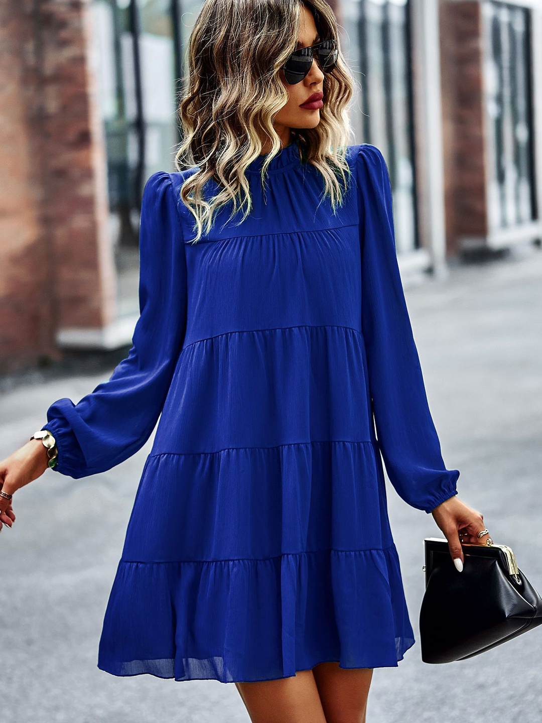 

StyleCast Women A-Line Mini Dress, Blue