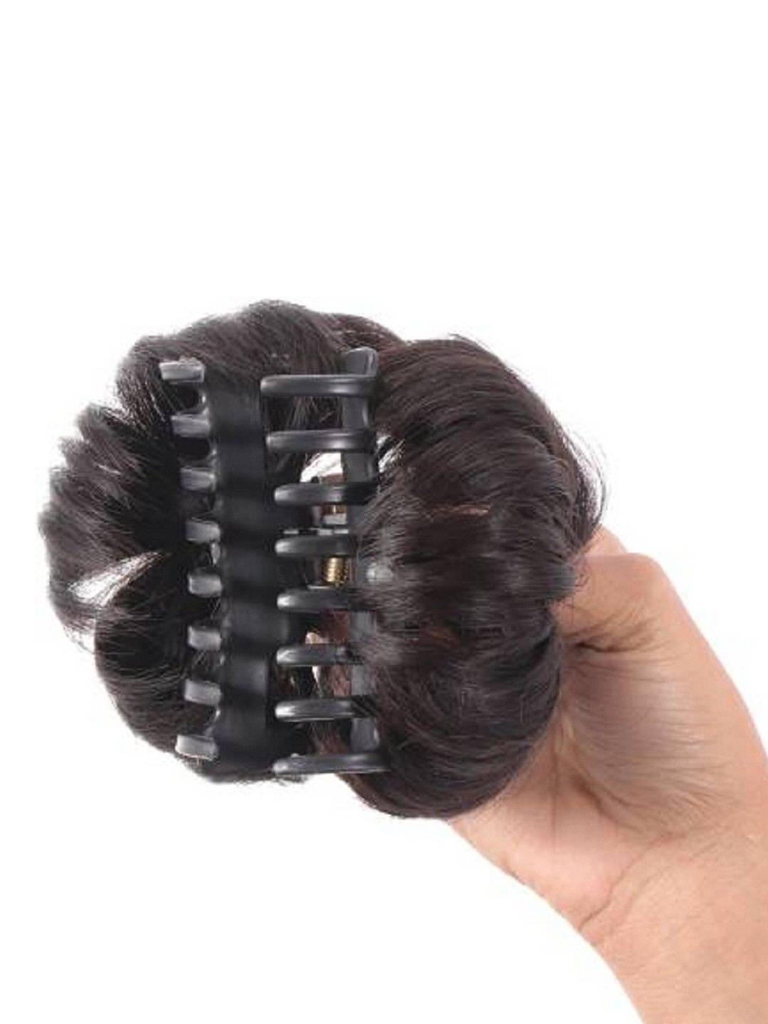 

HAVEREAM Clip-In Bun Straight Hair Extension - Natural Brown
