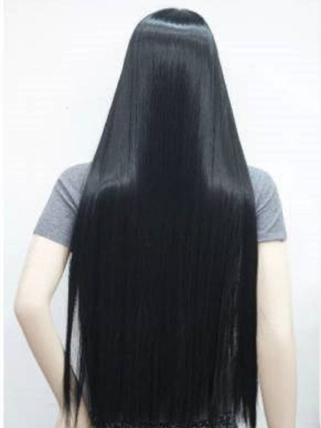 

SHENY Clip-In Straight Locks Hair Extension - Black - 61 Cm