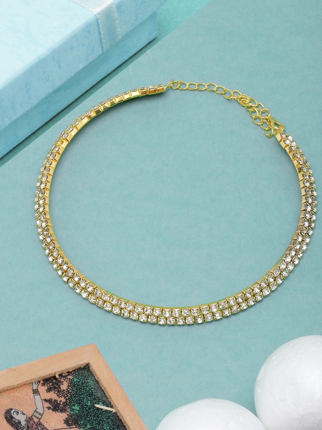 

KPOP Brass Gold-Plated Handcrafted Necklace