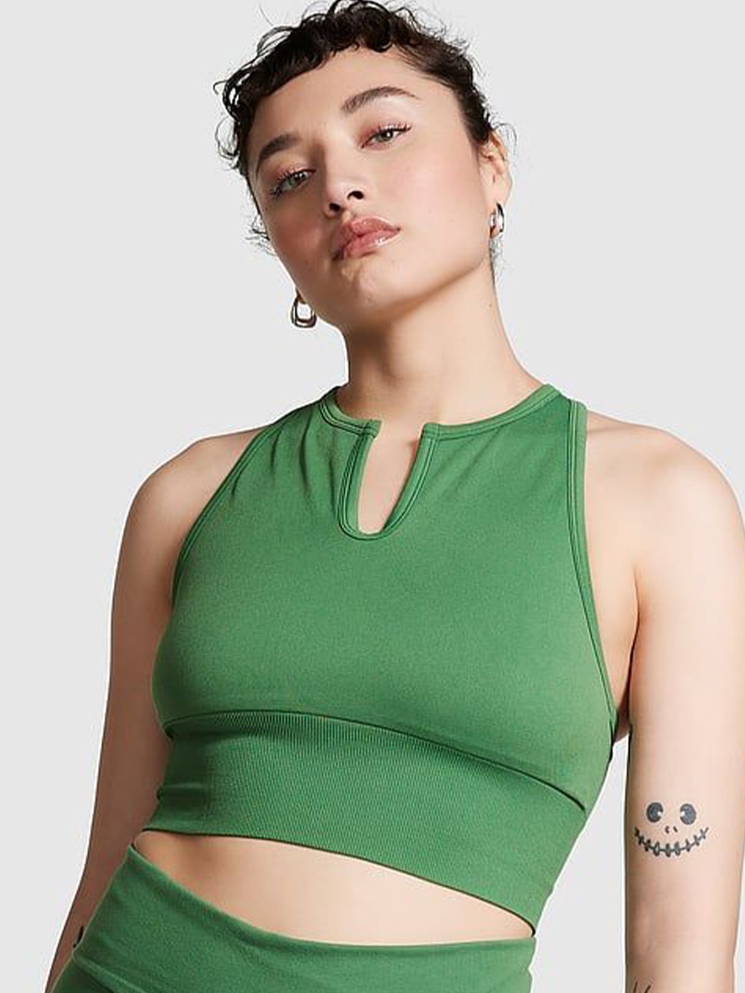 

Victoria's Secret Solid Full Coverage Lightly Padded Bra, Green