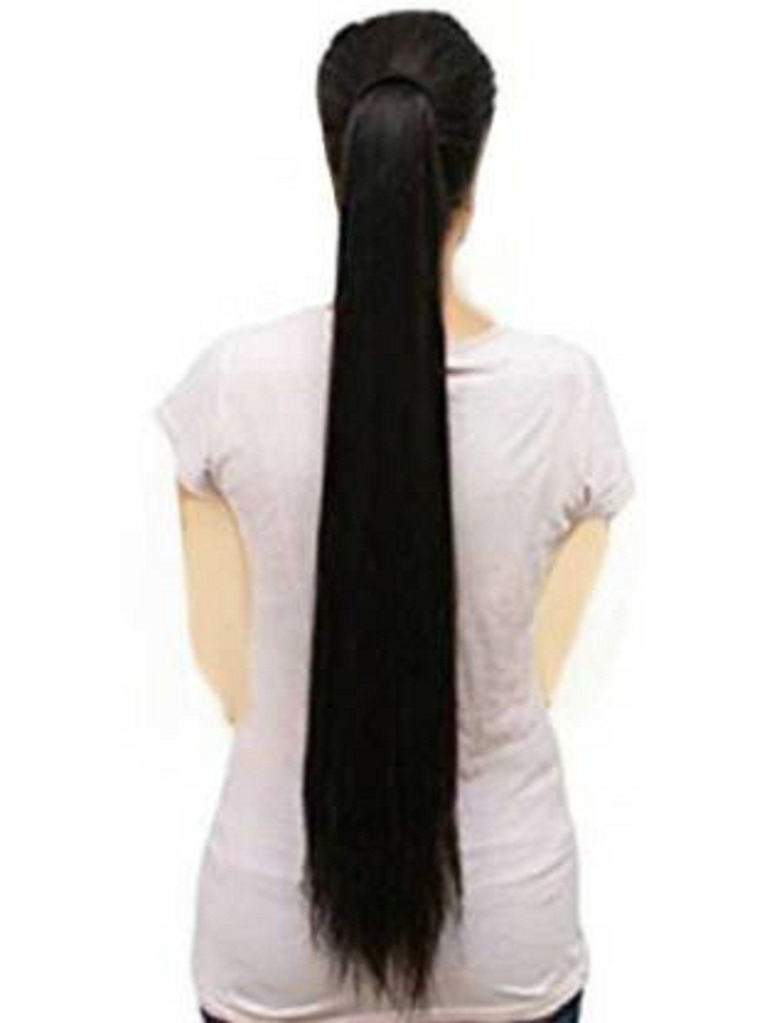 

HAVEREAM Clip-In Ponytail Waterproof Hair Extension - Black - 24 Inch