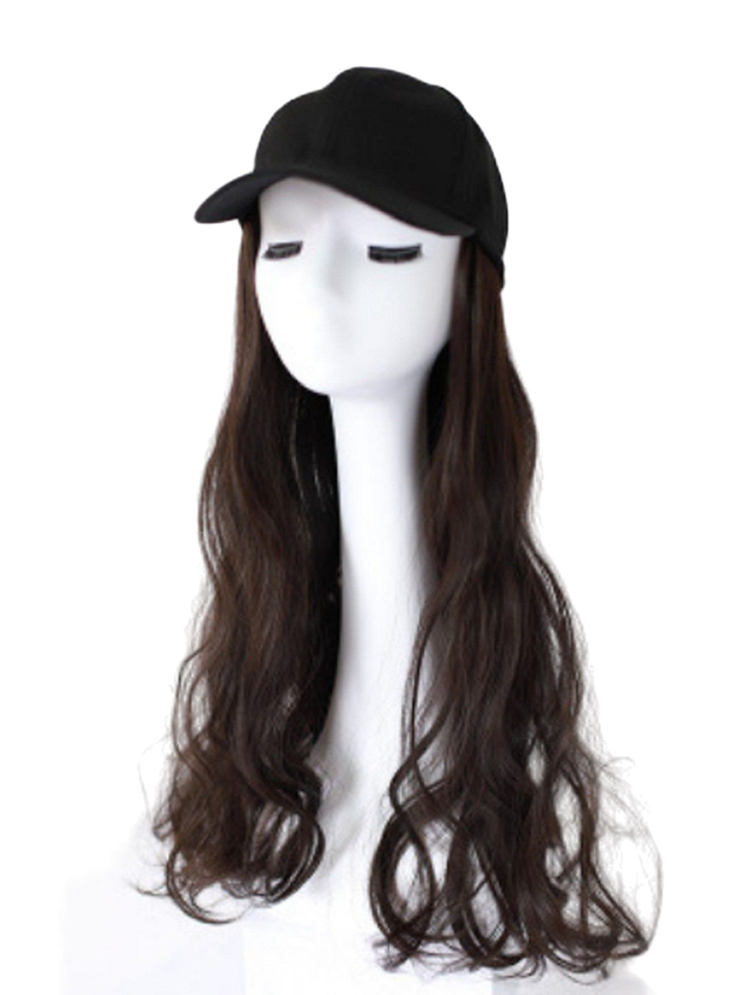 

HAVEREAM Tape-In Toupee Wavy Hair Extension - Brown
