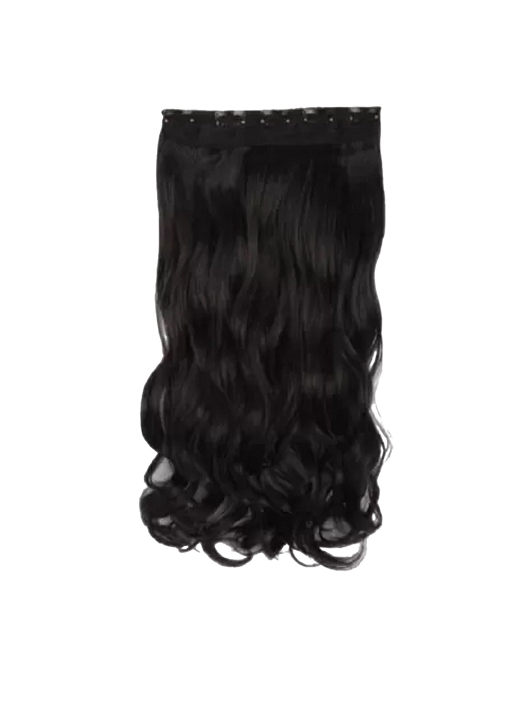 

HAVEREAM Clip-In Wavy Locks Hair Extension - Black - 24 Inch