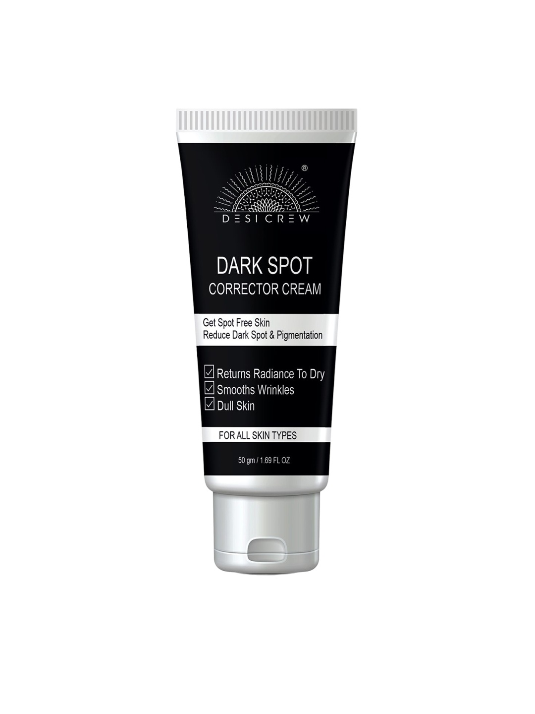 

Desi Crew Dark Spot Corrector Cream For All Skin Types - 50g, Black