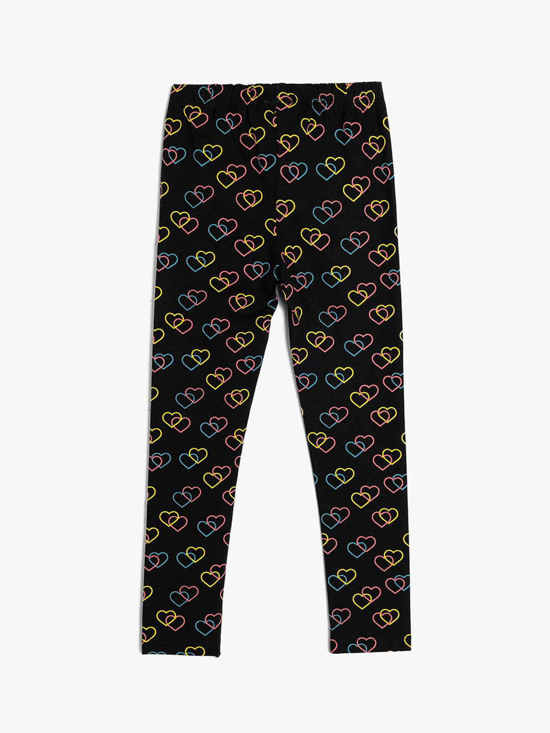 

Koton Girls Printed Ankle Length Leggings, Blue