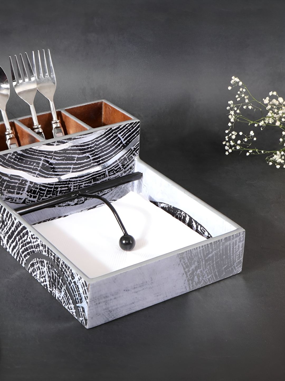 

THE HOME CO. White Tissue Holders