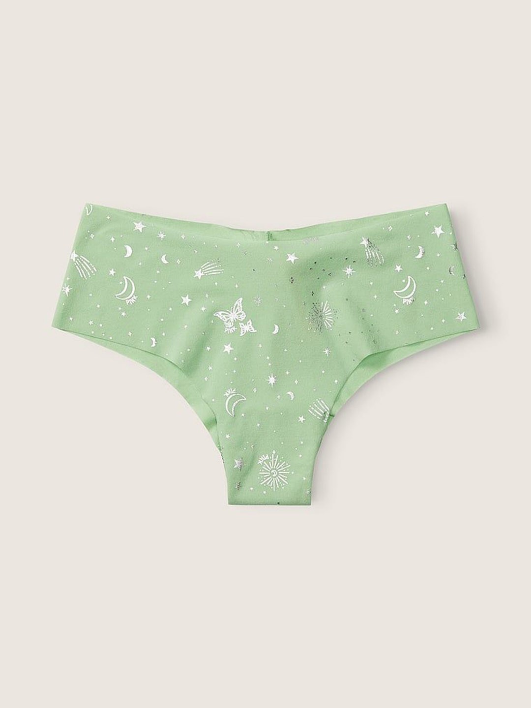 

Victoria's Secret Women Conversational Printed Cheekster Panty-112067755OK4, Green
