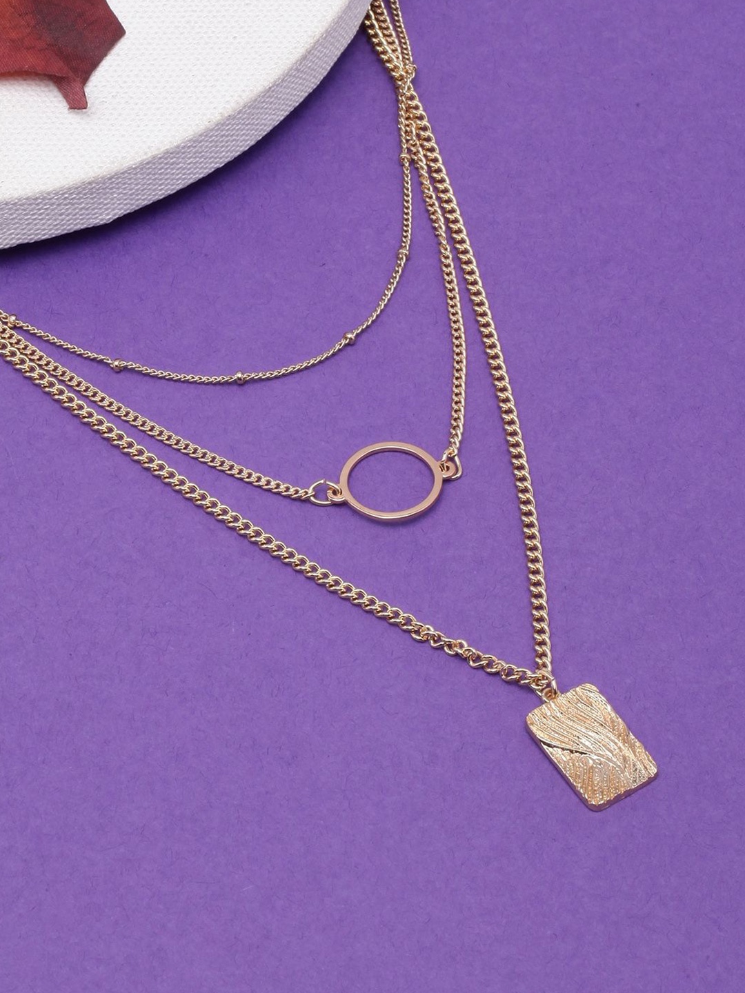 

KPOP Brass Gold-Plated Handcrafted Necklace