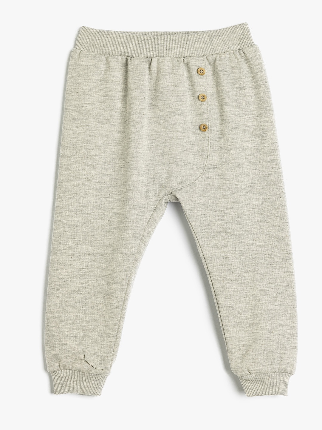 

Koton Boys Cotton Mid-Rise Joggers, Grey