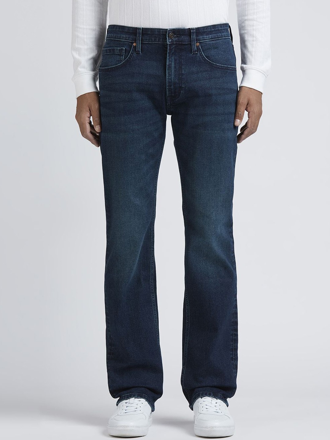

Pepe Jeans Men Regular Fit Mid-Rise Holborne Stretchable Jeans, Blue