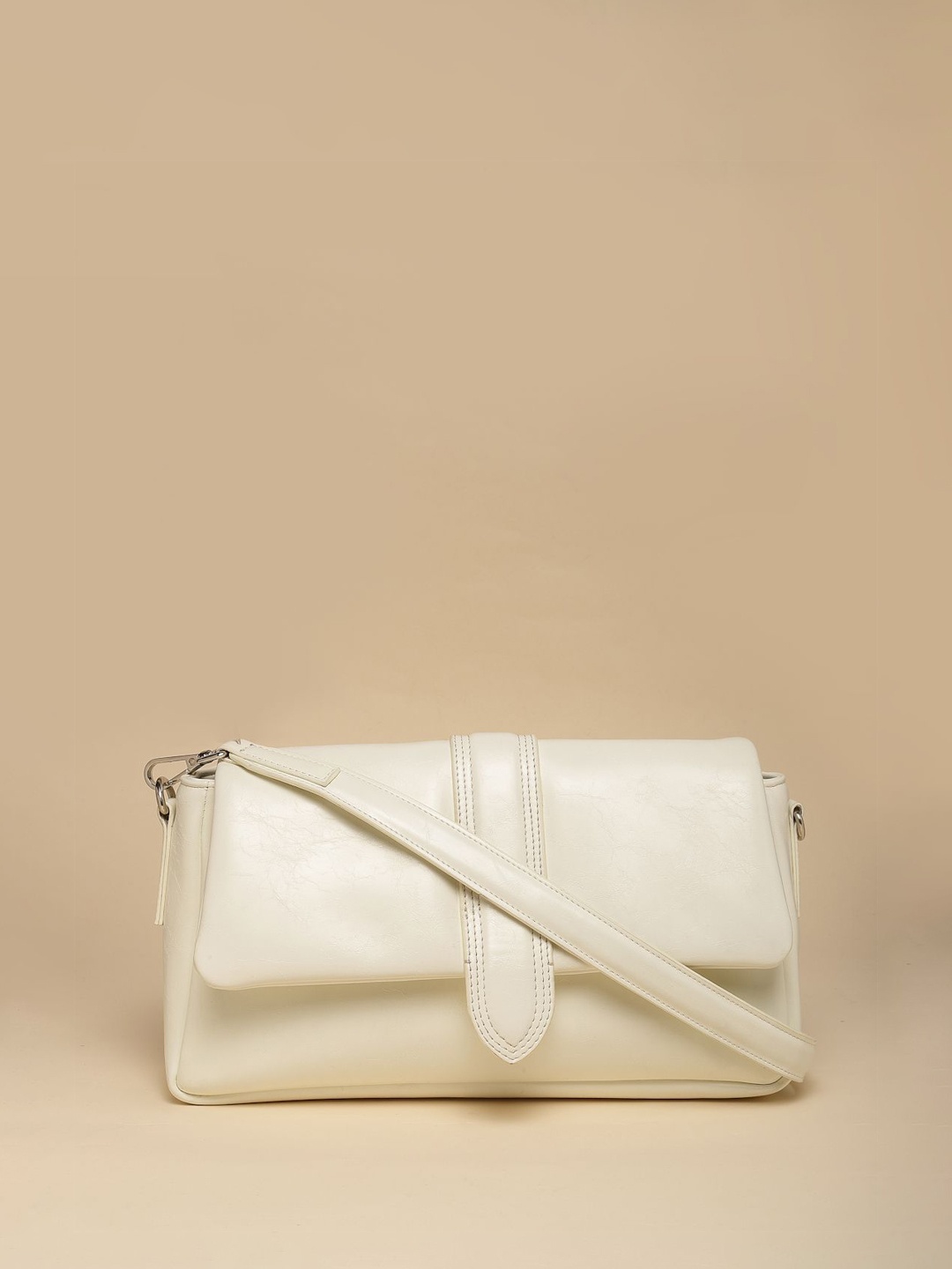 

DressBerry Women Structured Shoulder Bag, White