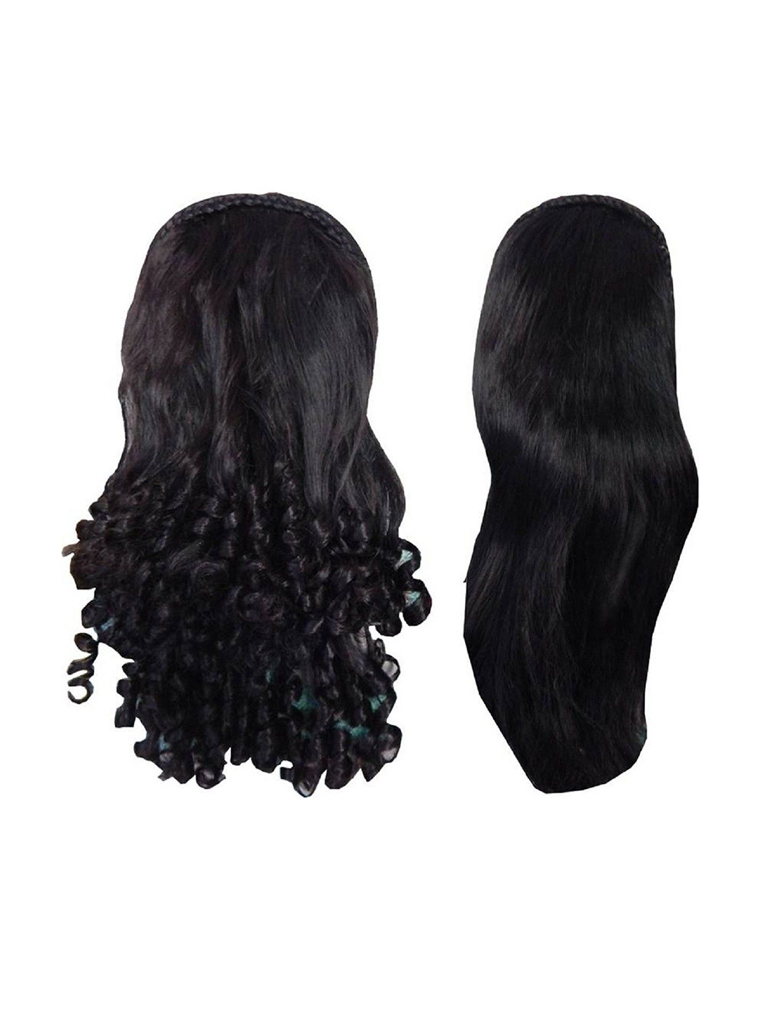 

HAVEREAM Set Of 2 Clip In Wavy Locks Hair Extension - 22 Inch - Black
