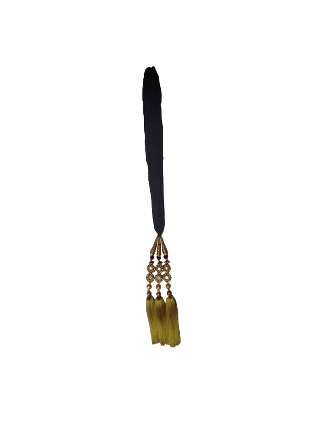 

HAVEREAM Embellished Punjabi Parranda Tassel Accessory, Green