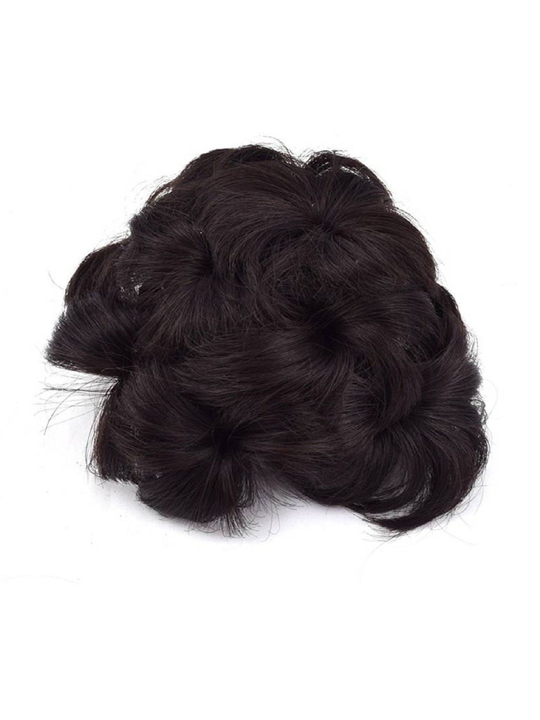 

HAVEREAM Clip-In Curly Bun Hair Extension - Black - 4.7 Inch