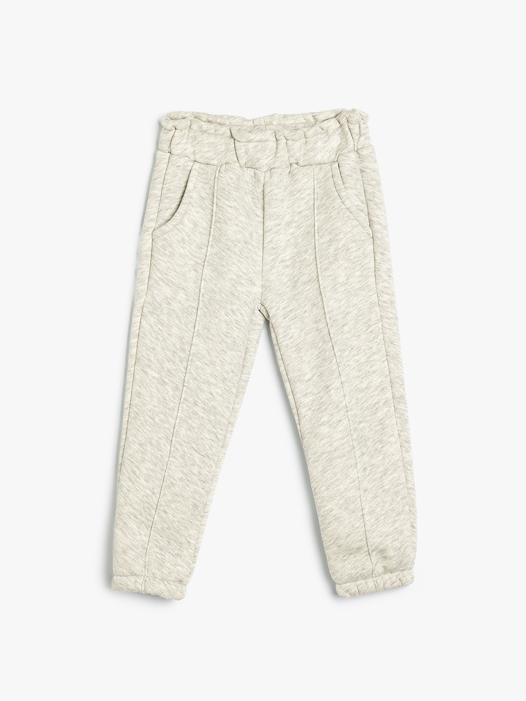 

Koton Infant Girls Mid-Rise Joggers, Grey