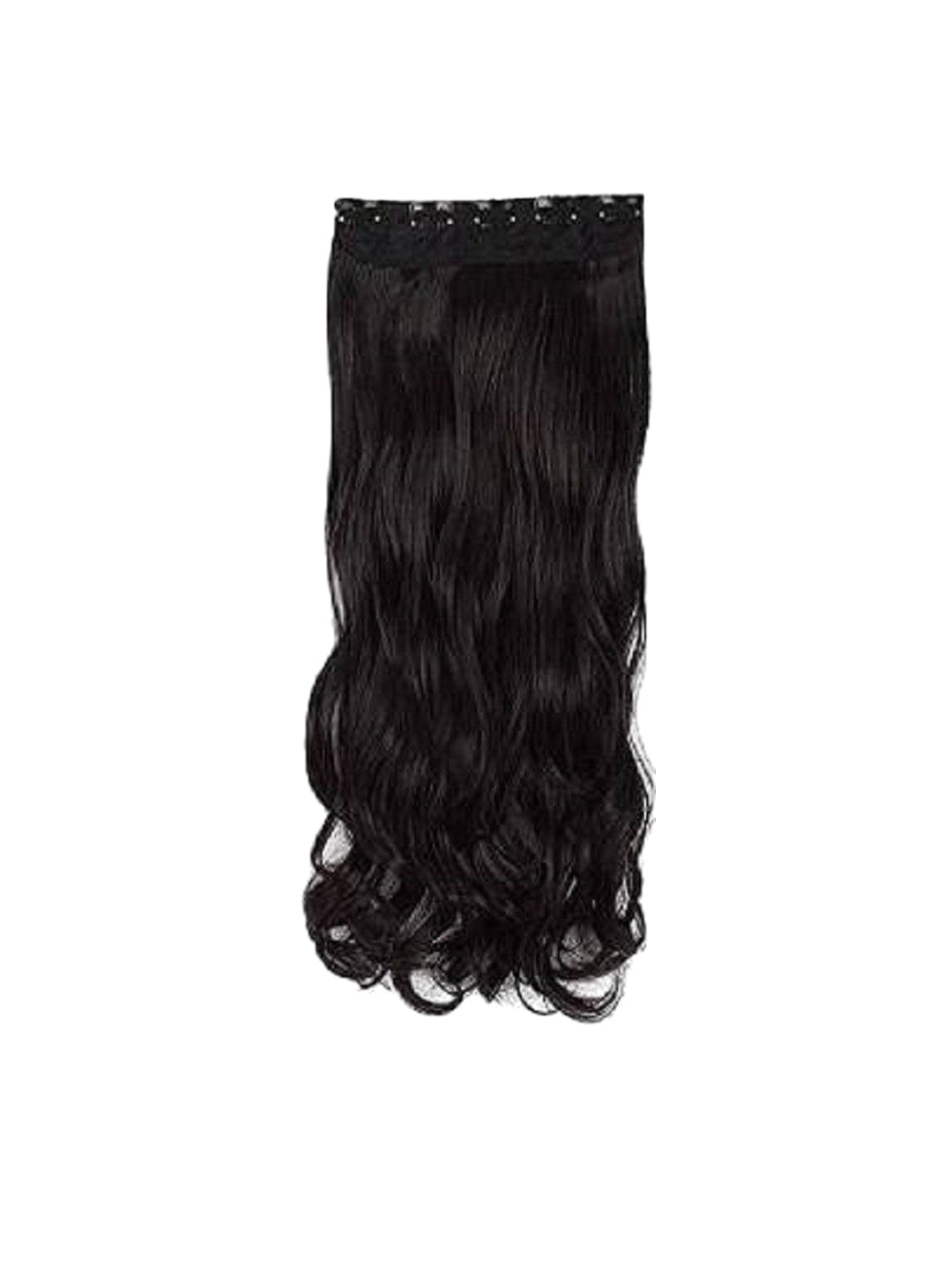 

HAVEREAM Clip-In Waterproof Wavy Locks Hair Extension - Black - 24 Inch