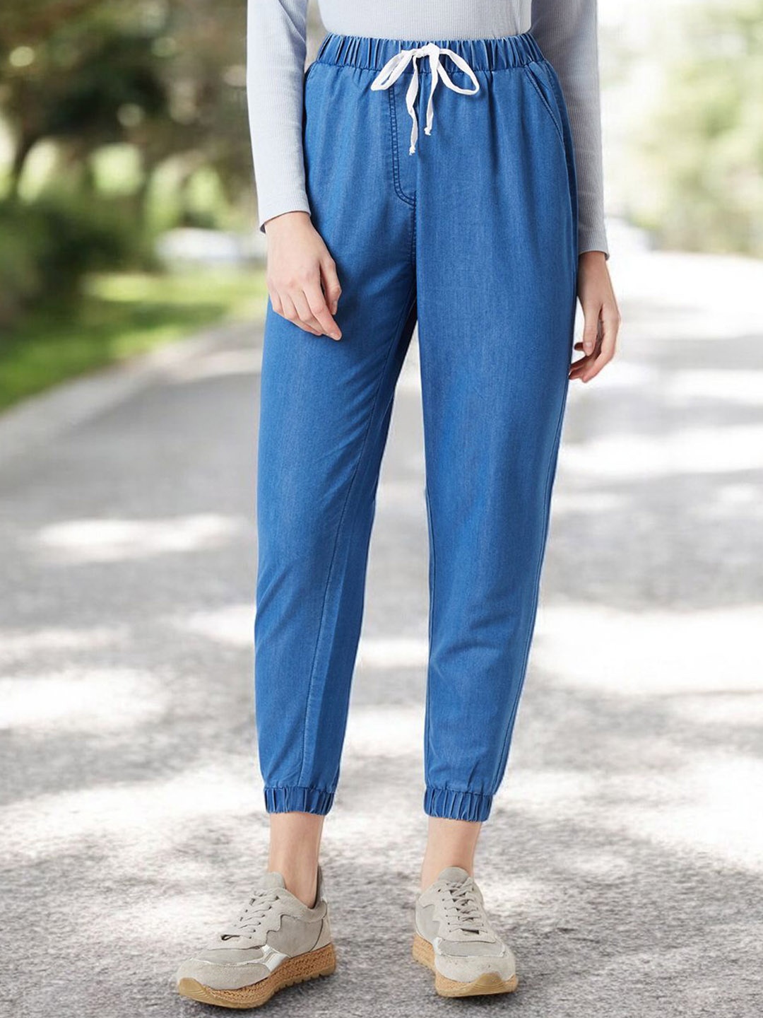 

Miss Chase Women Stretchable Jeans, Blue