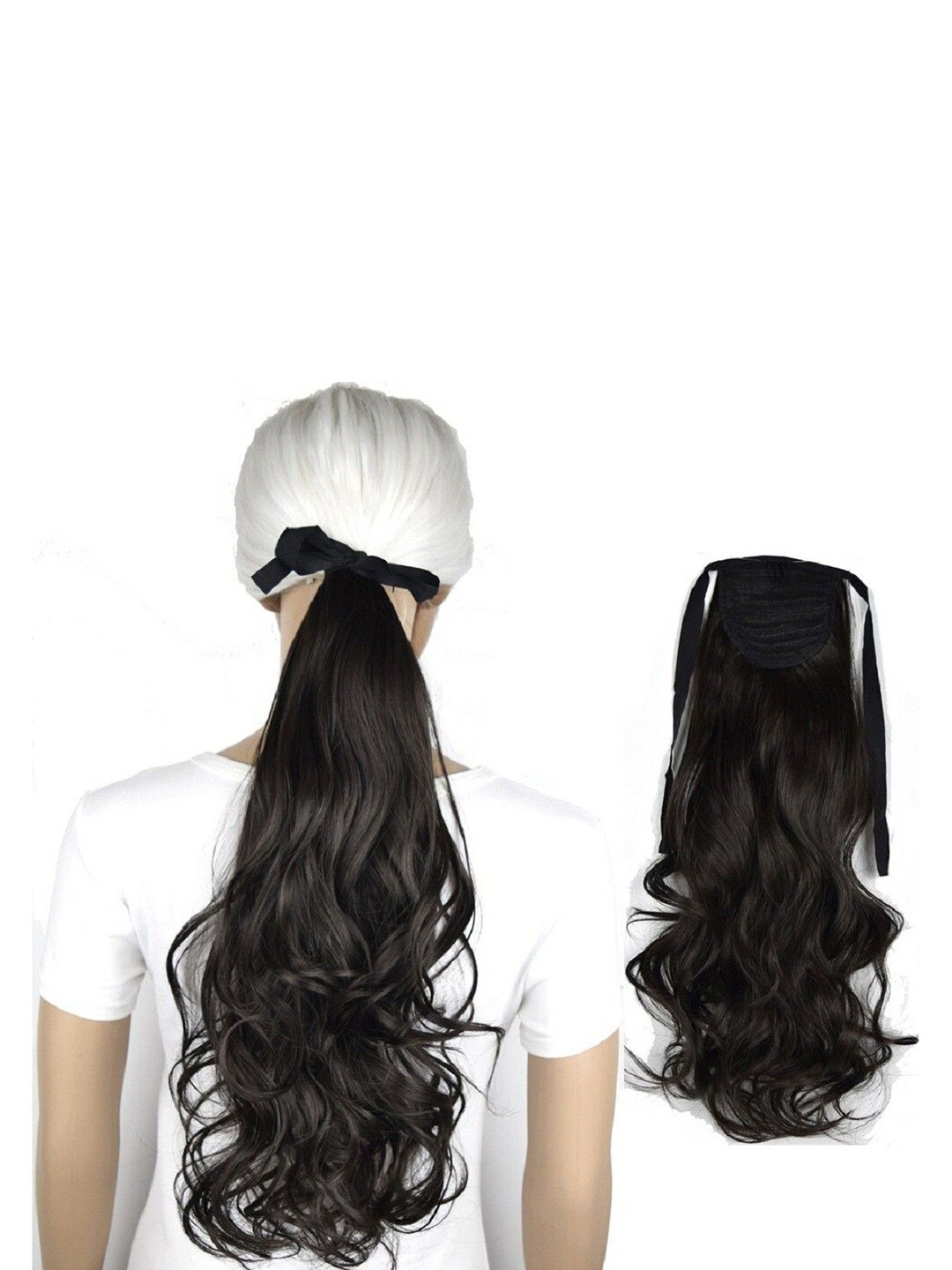 

HAVEREAM Halo Ponytail Hair Extension - Natural Brown - 22 inch