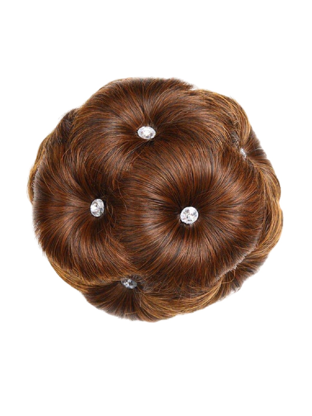 

SHENY Halo Bun Wavy Hair Extension - Brown