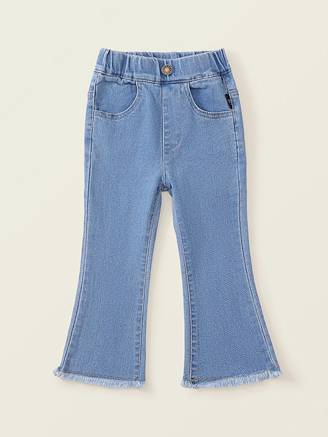 

LULU & SKY Girls Bootcut High-Rise Jeans, Blue