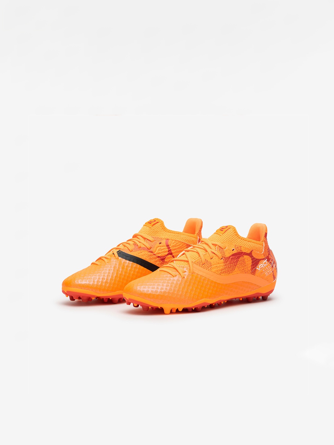 

Kipsta By Decathlon Kids Neon Orange Viralto Lll Firm Ground Football Shoes, Yellow