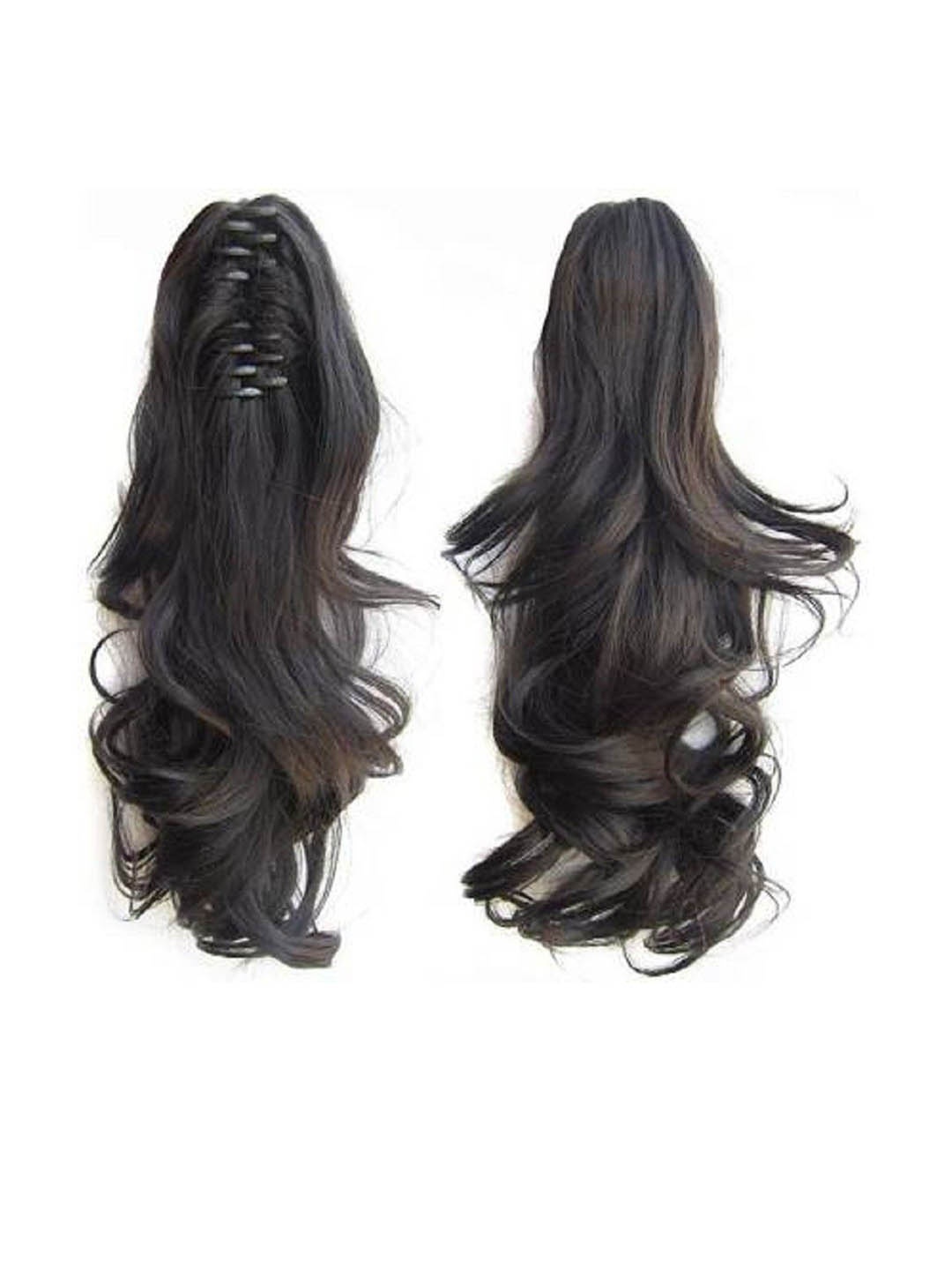 

HAVEREAM Clip-In Curly Ponytail Hair Extension - Brown - 24 inch