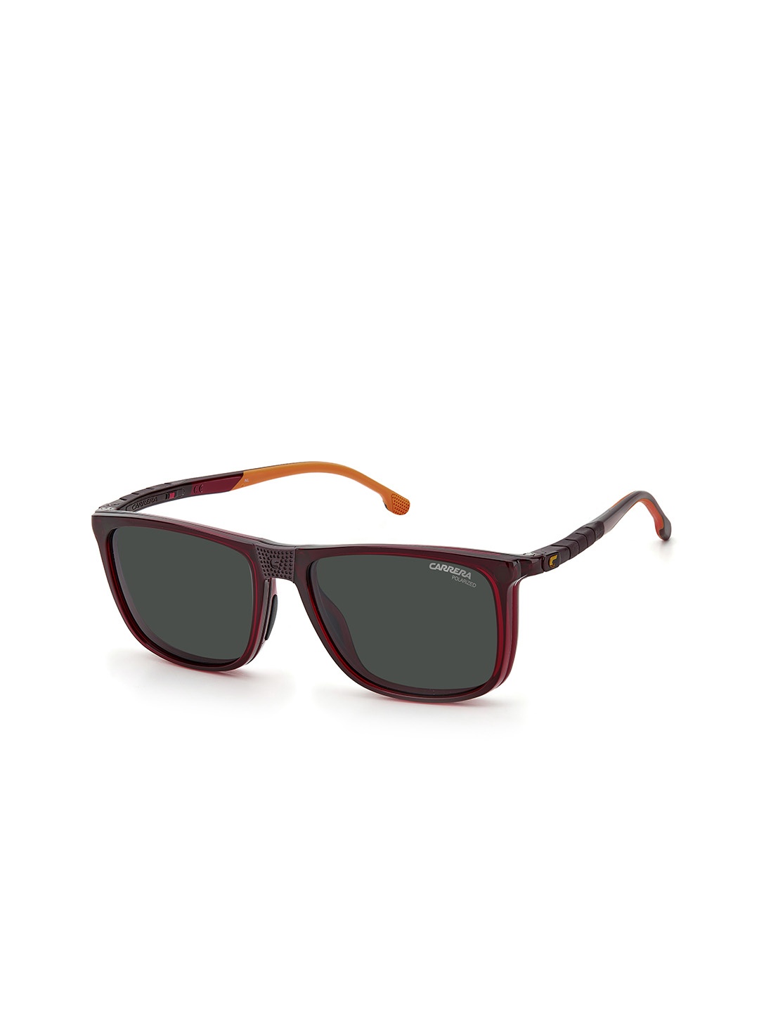 

Carrera Men Wayfarer Sunglasses with UV Protected Lens 203473C9A55M9-RED, Grey