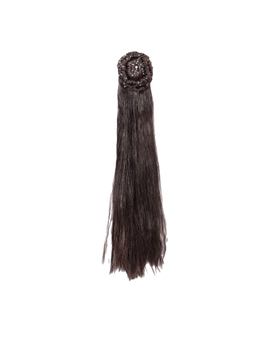 

SHENY Tape In Ponytail Studded Wavy Hair Extension - Black - 24 Inch