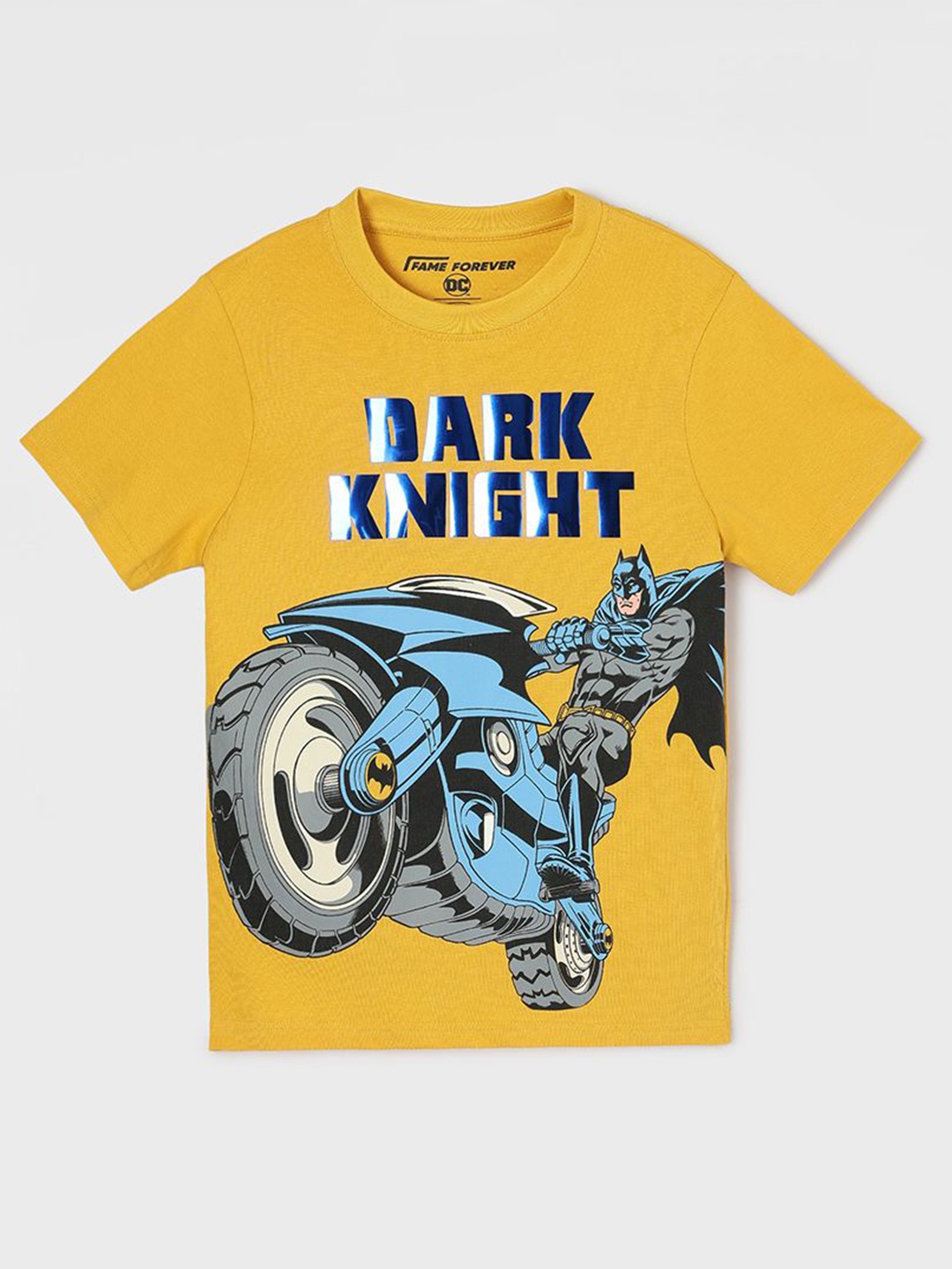 

Fame Forever by Lifestyle Boys Batman T Shirt, Yellow