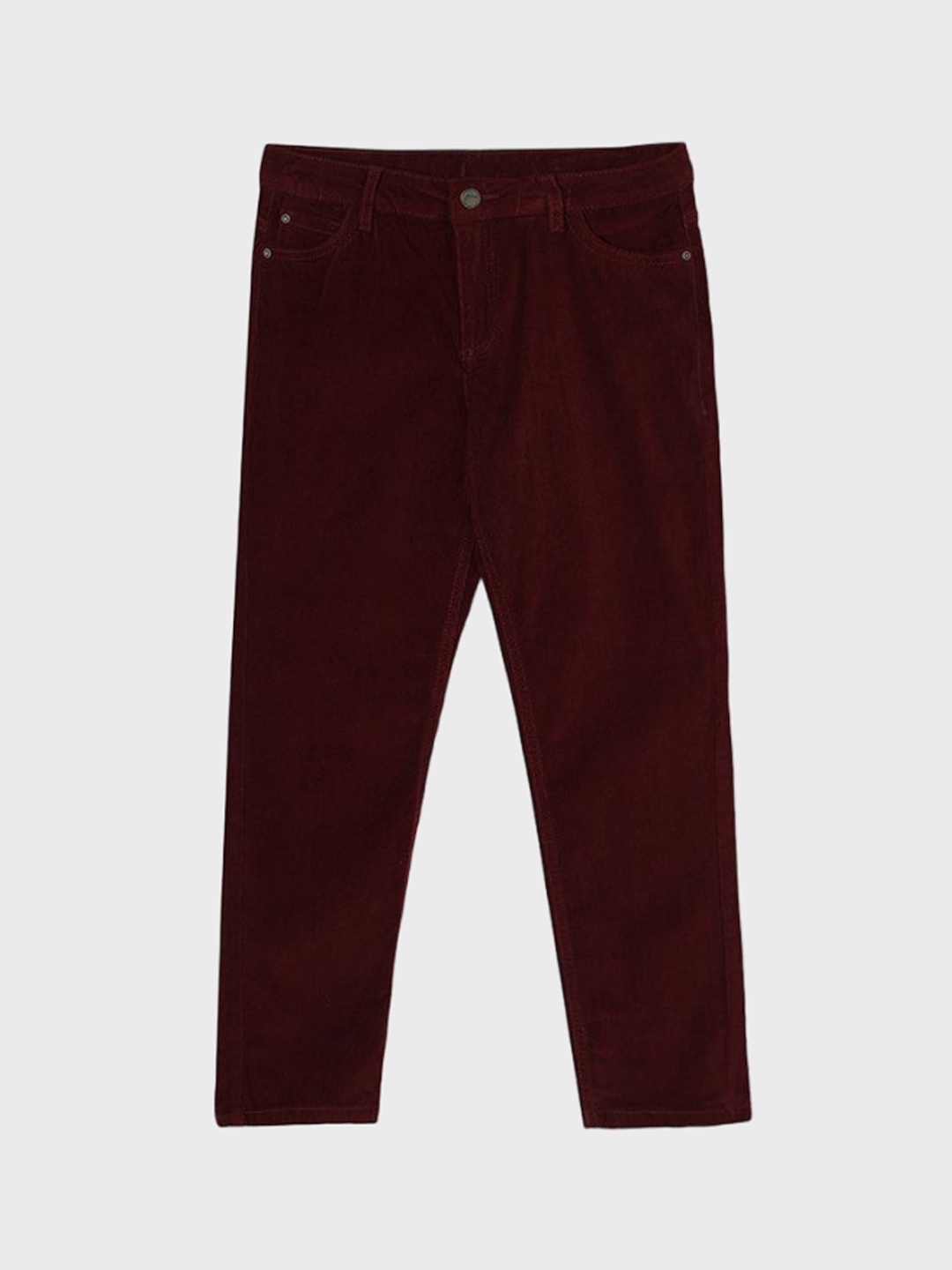 

Fame Forever by Lifestyle Boys Slim Fit Trousers, Red