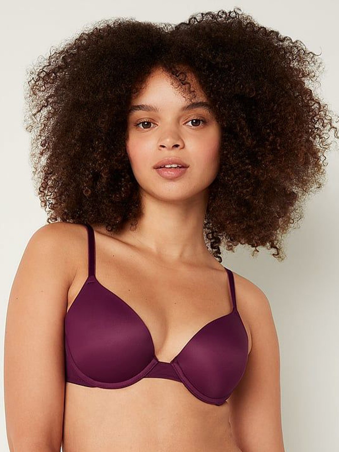 

Victoria's Secret Medium Coverage Underwired Heavily Padded Bra, Violet