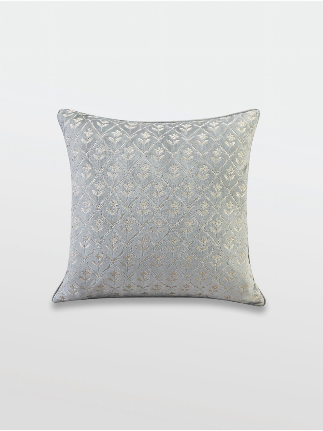 

Mirooh Grey Printed Pre-Filled Cushions