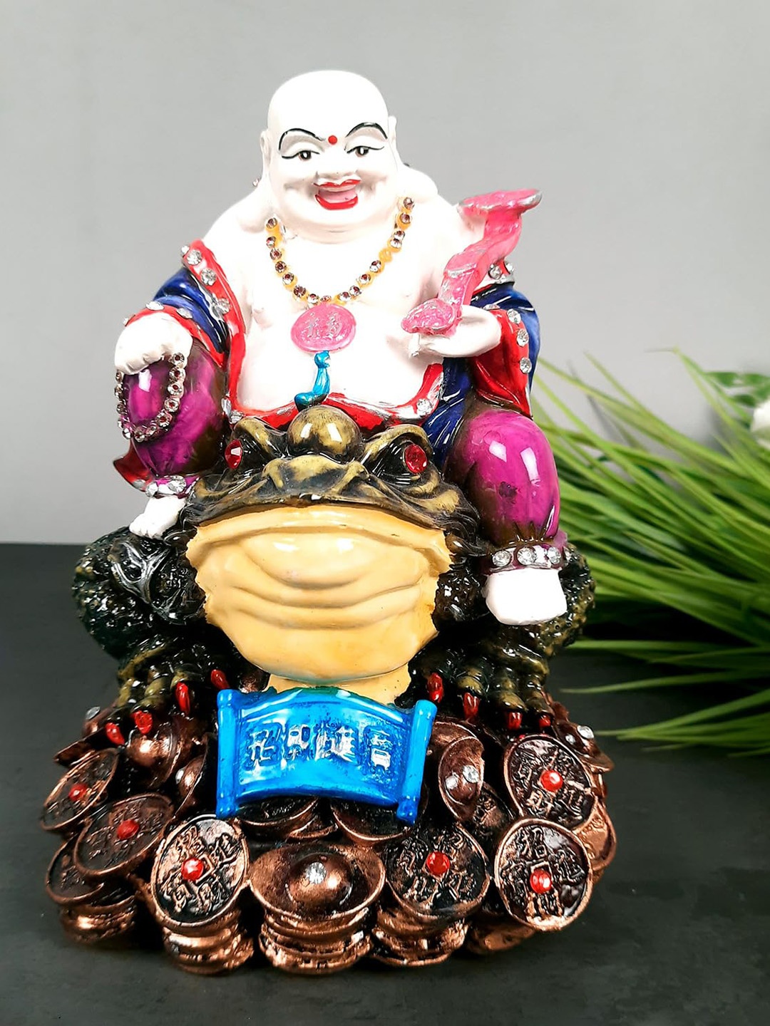 

apka mart White Fengshui Figurine Showpiece