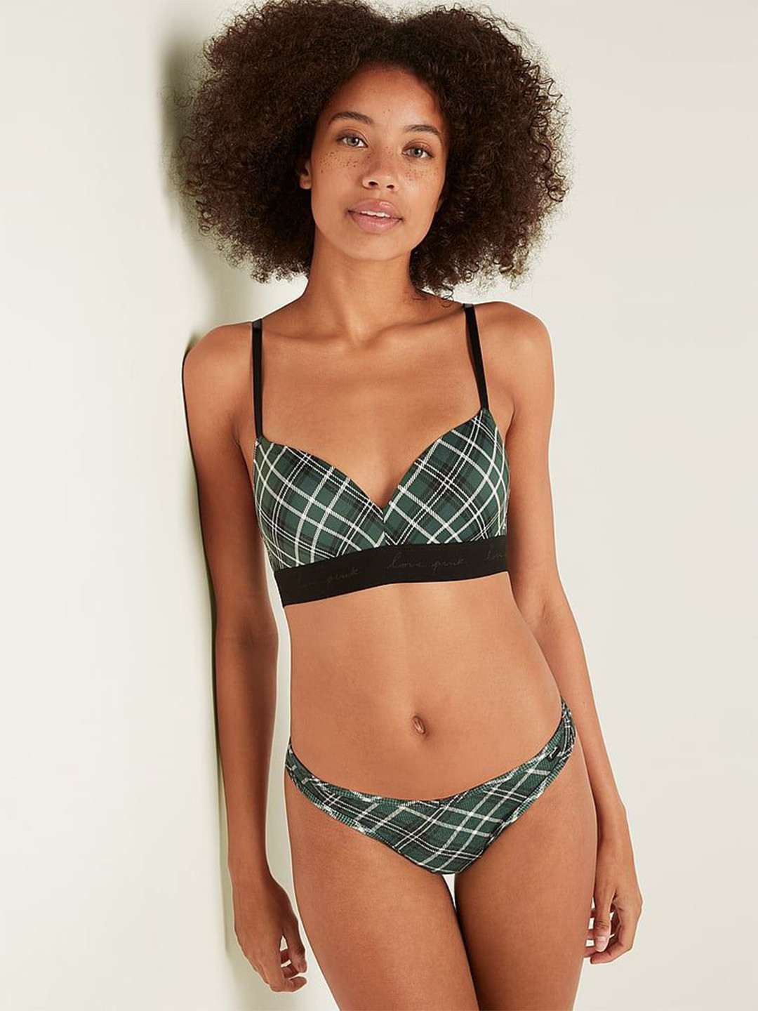 

Victoria's Secret Medium Coverage Heavily Padded Everyday Bra, Green