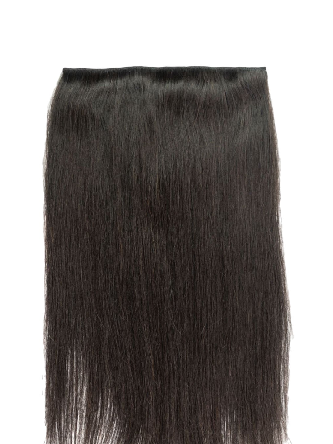 

GEMERIA HAIR Clip-In Straight Locks Hair Extension - Natural Black Brown - 26 Inch