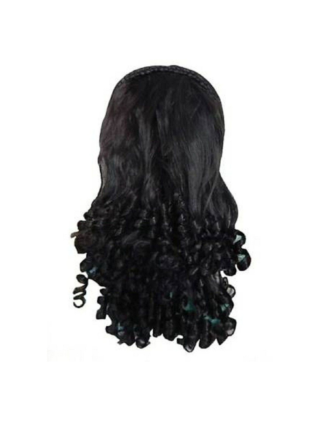 

ABRISH Clip In Curly Locks Hair Extension 22Inch - Black