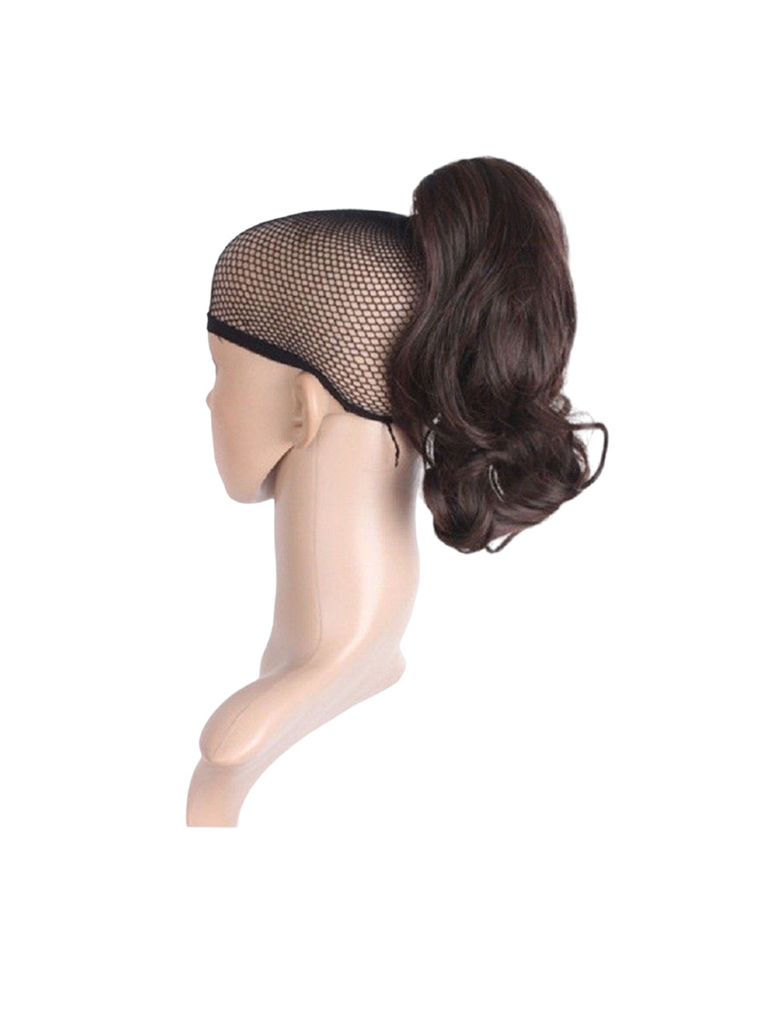 

HAVEREAM Clip-In Ponytail Curly Hair Extension - Brown